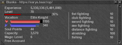 Signature for player Blanka