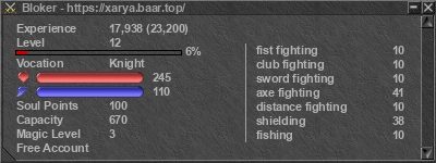 Signature for player Bloker