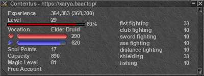 Signature for player Contentus