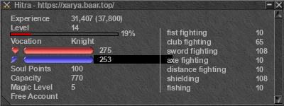 Signature for player Hitra