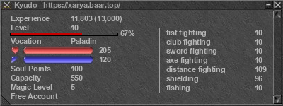 Signature for player Kyudo