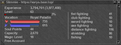 Signature for player Slimmie