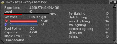 Signature for player Uwe